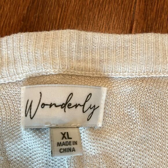 WONDERLY L Dolman Crewneck Unisex Animal Print Sweater - Picture 6 of 13